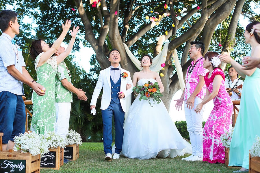 ハワイ結婚式・挙式・ウェディング「プルメリアガーデン」フォト・体験写真・体験レポート