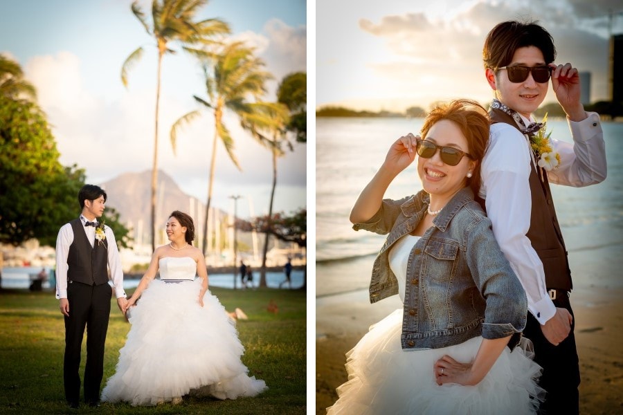 ハワイ結婚式・挙式・ウェディング「ジ・アカラチャペル」フォト・体験写真・体験レポート