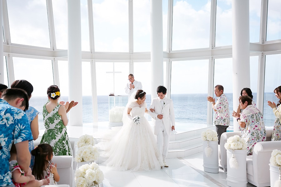 グアム結婚式・挙式「ホワイトアロウチャペル」フォト・体験写真・体験レポート