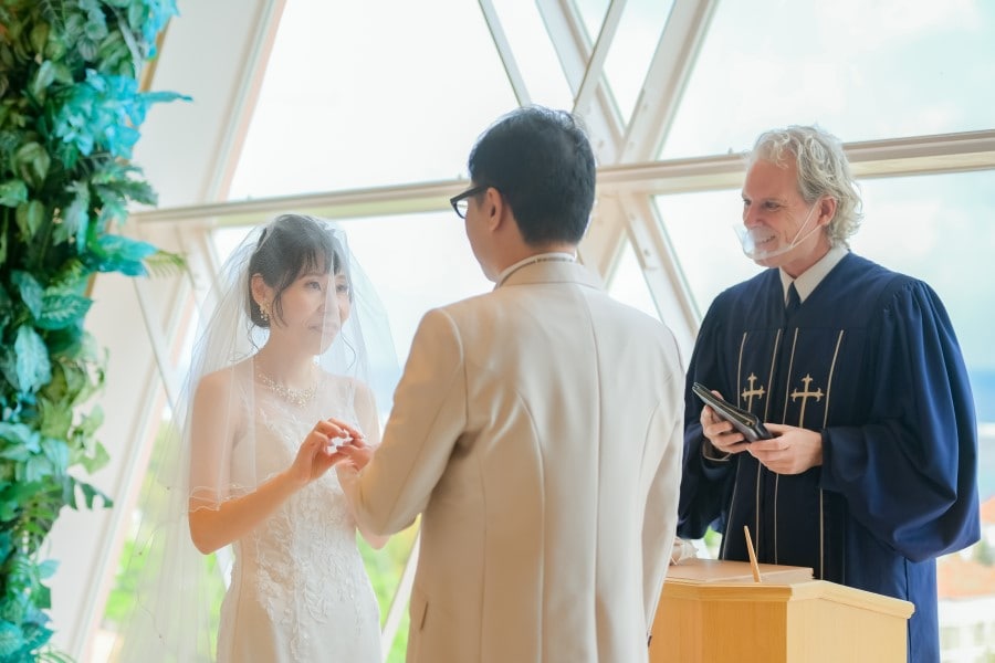 沖縄結婚式・挙式・ウェディング「奏の教会」フォト・体験写真・体験レポート