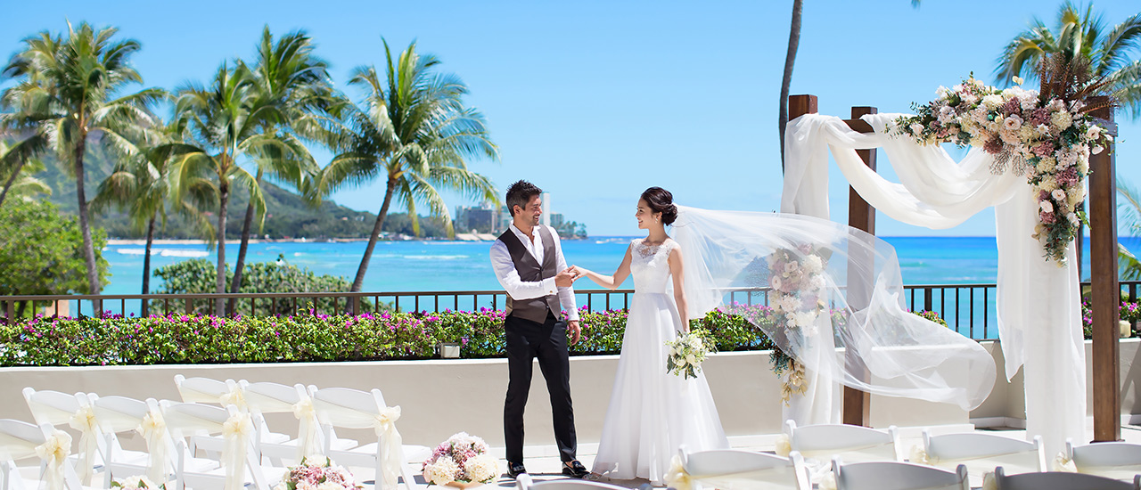 ハレクラニ ウェディング バレンタインキャンペーン ハワイ結婚式 Hisウェディング アバンティ オアシス