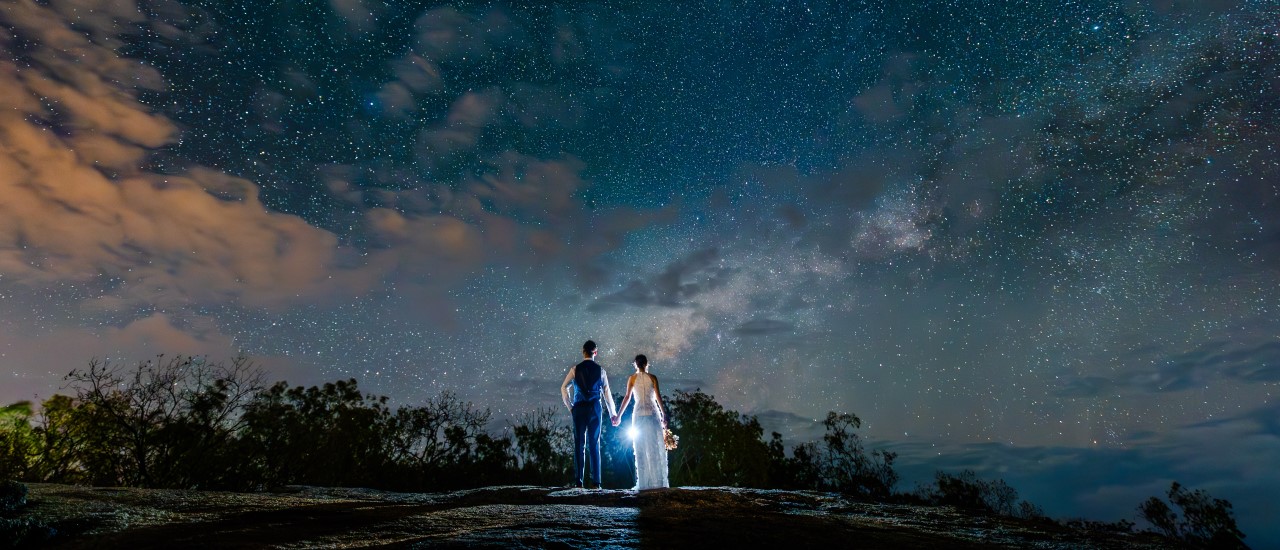 ケアンズ ビーチ&星空 フォトウェディング