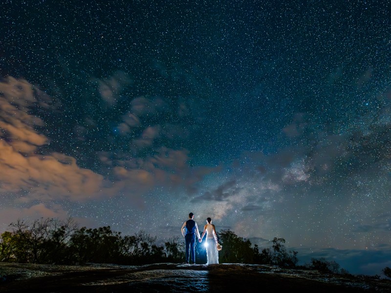ケアンズ ビーチ&星空 フォトウェディング
