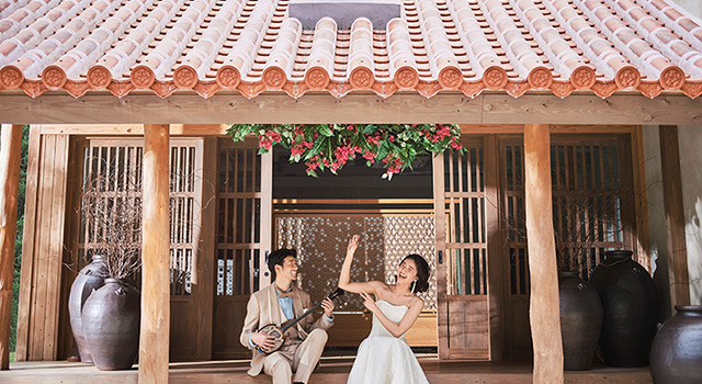 白の教会 スプリングキャンペーン 沖縄結婚式 Hisウェディング