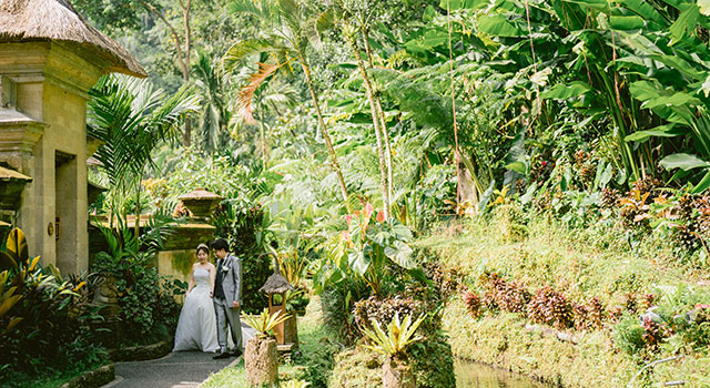 ウォーターフォールウェディング atロイヤルピタマハ