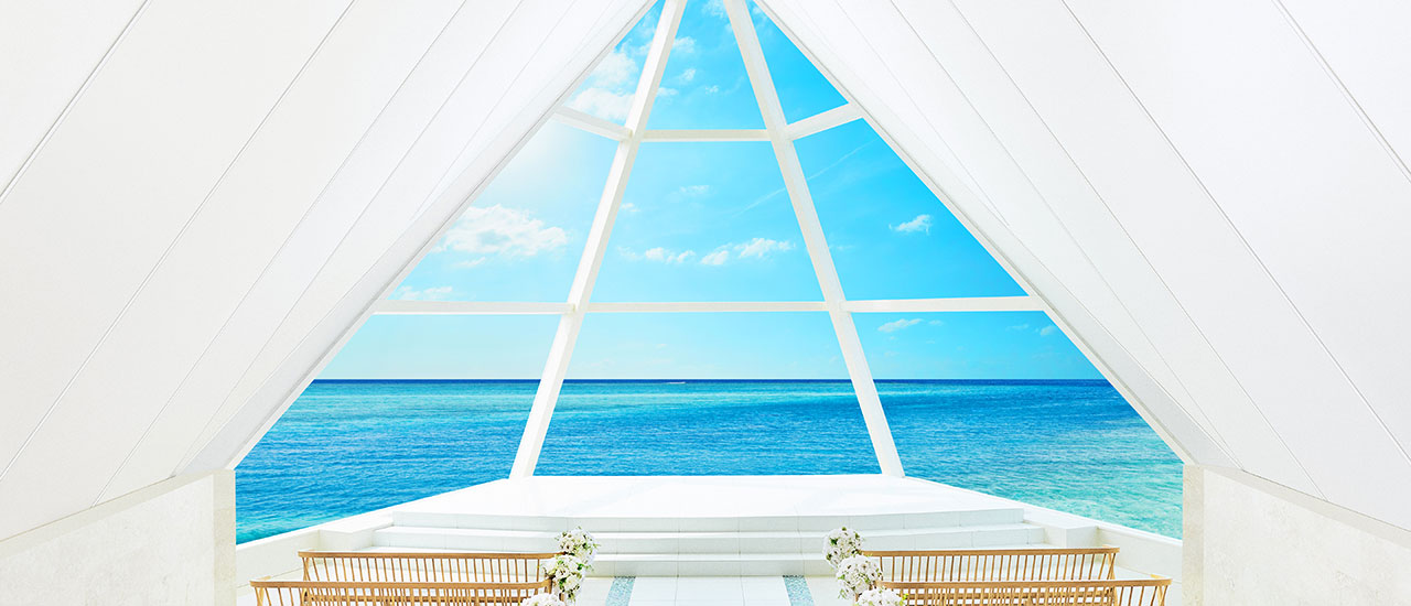 アートグレイス オーシャンフロントガーデンチャペル沖縄