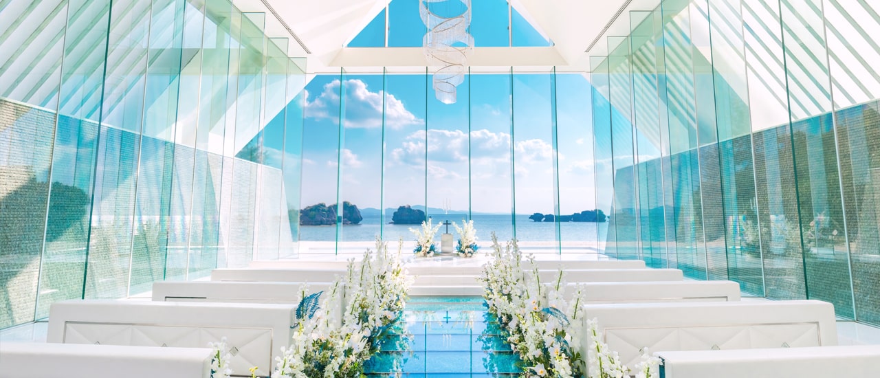 アートグレイス オーシャンフロントガーデンチャペル沖縄