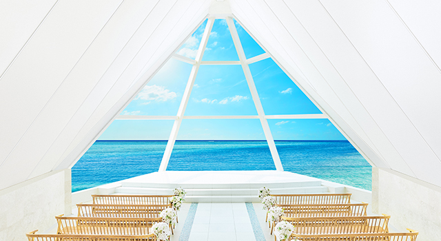 アートグレイス オーシャンフロント ガーデンチャペル沖縄