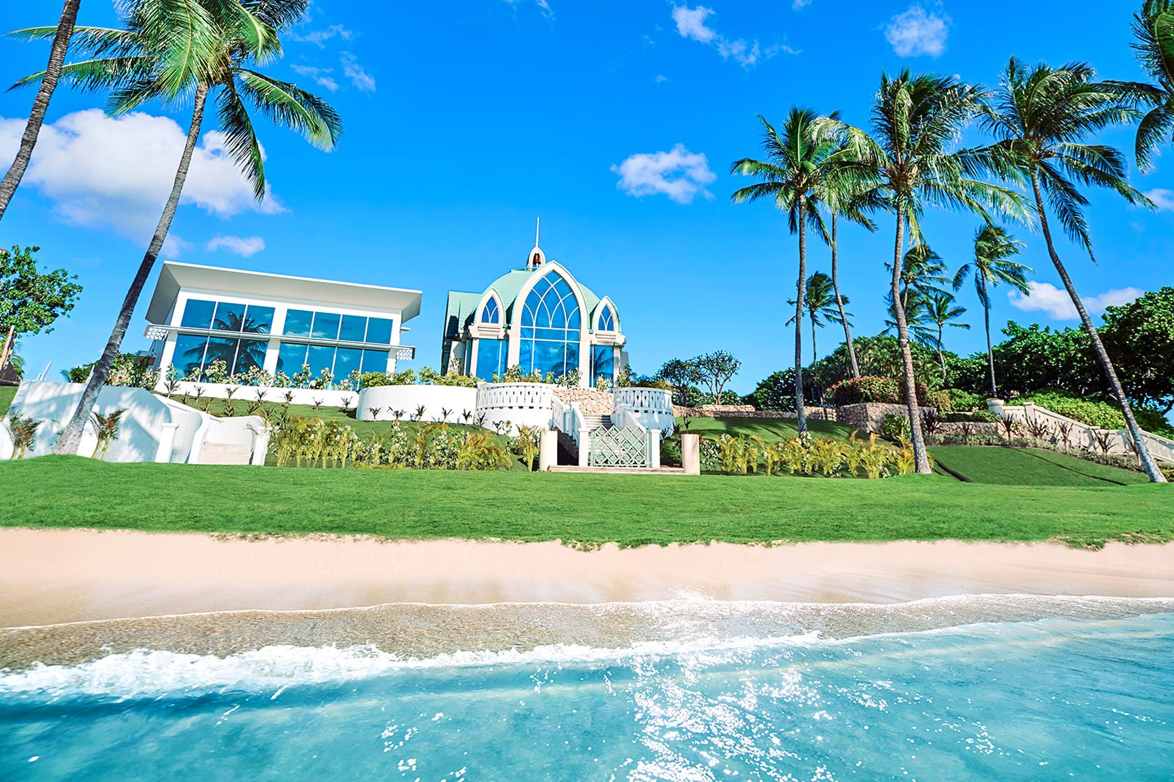 コオリナ・チャペル・プレイス・オブ・ジョイの費用・写真｜ハワイ結婚