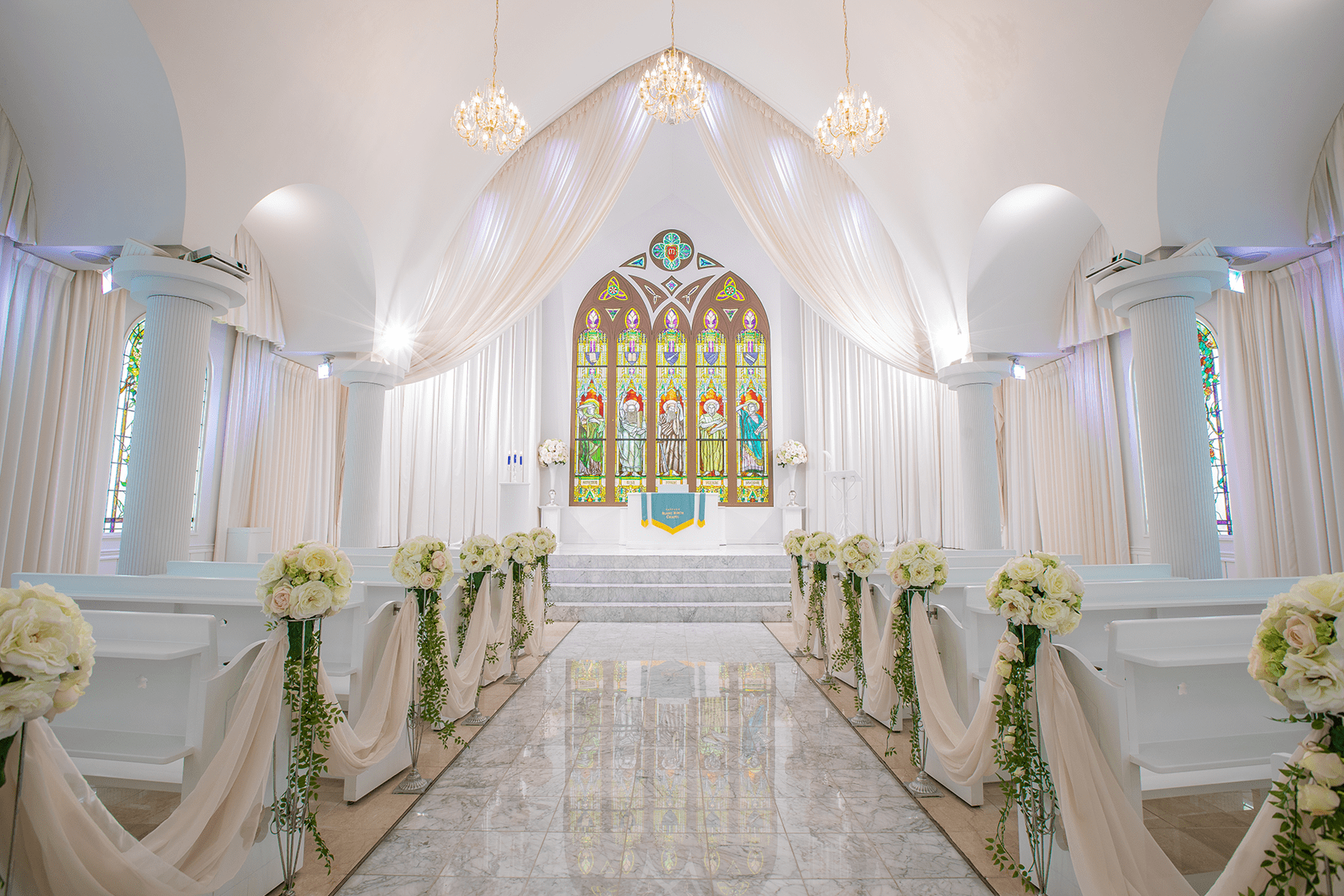 札幌ブランバーチ・チャペルの費用・写真｜北海道結婚式・挙式｜HIS