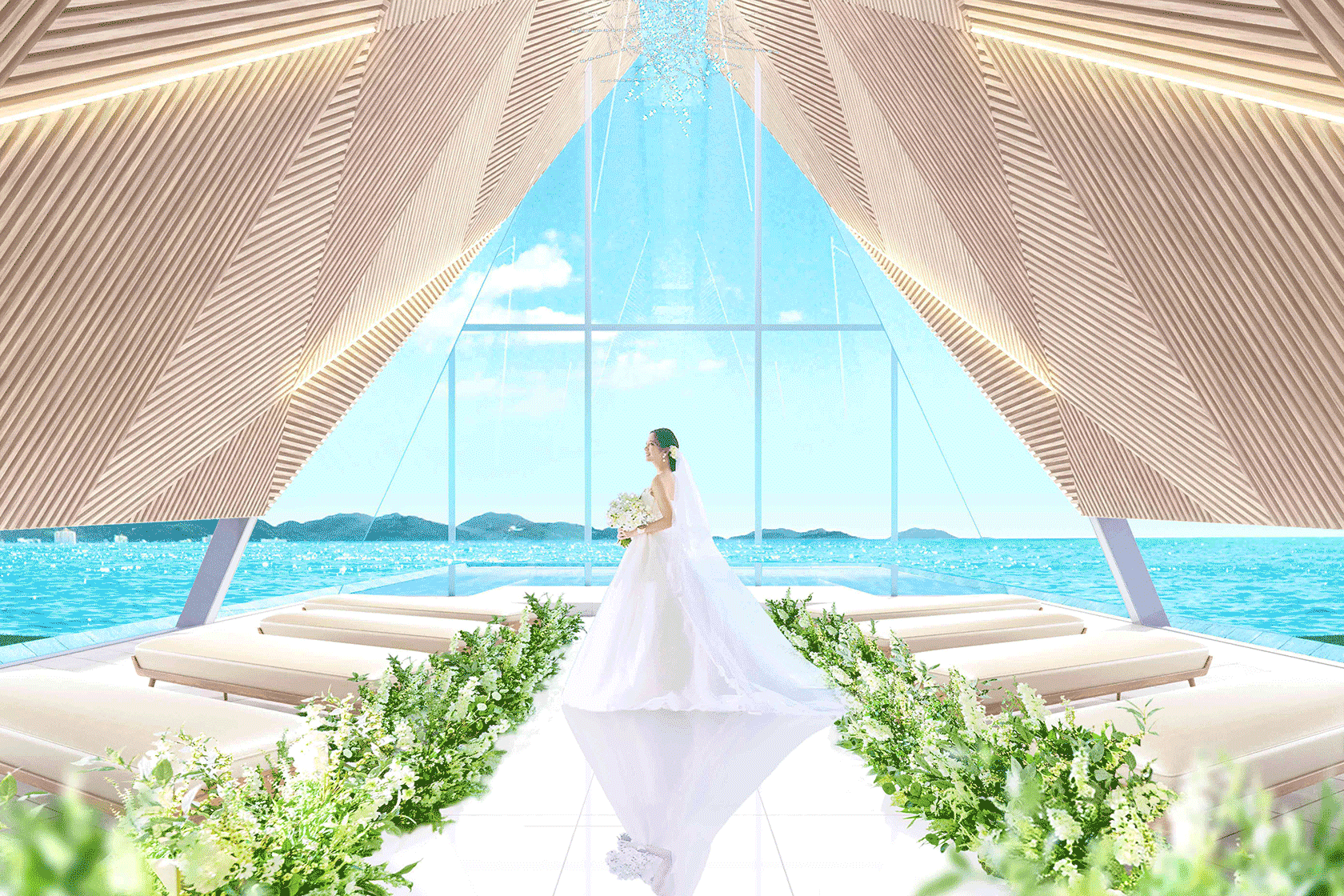 ザ・サーフビーチサイドテラスの費用・写真｜沖縄結婚式・挙式｜HIS