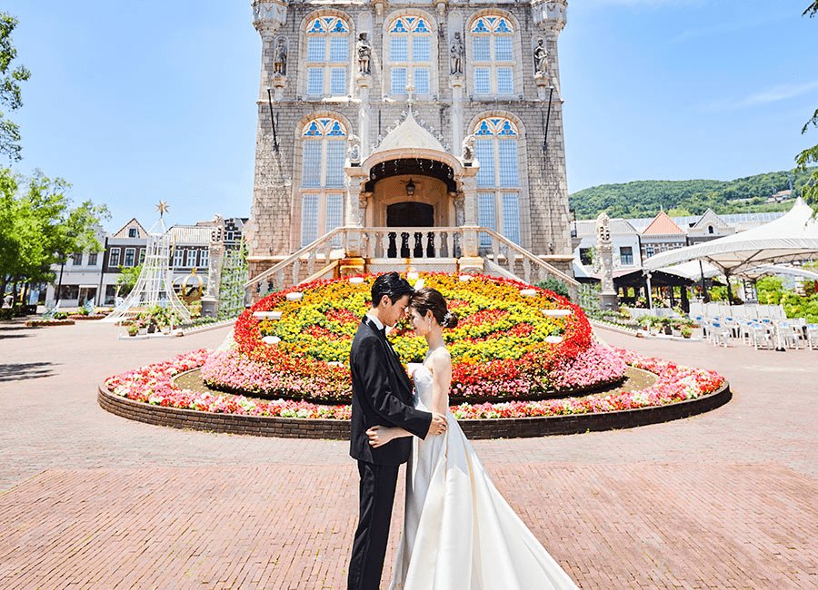 ハウステンボスの費用 写真 九州結婚式 挙式 Hisウェディング