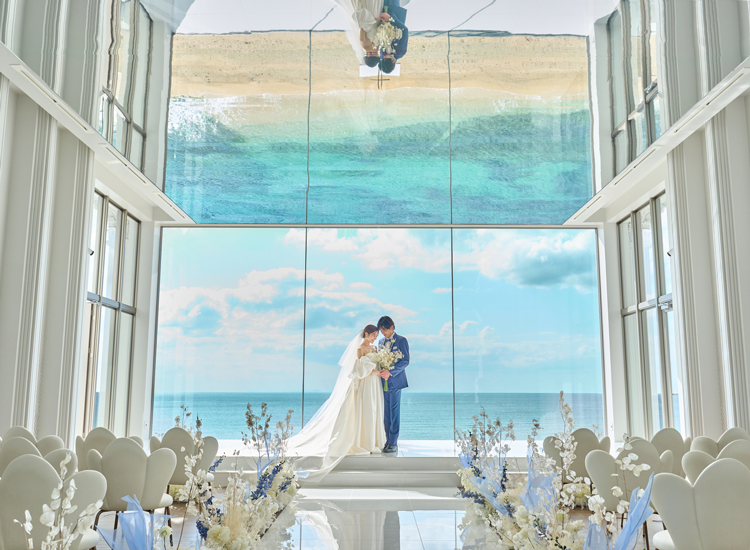 ラソール シー リゾート シエール教会の費用・写真｜沖縄結婚式・挙式