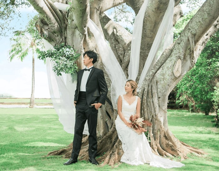 ザ・サーフ マウロアガーデンの費用・写真｜ハワイ結婚式・挙式｜HIS