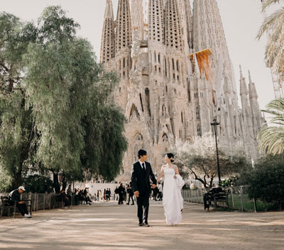 スペイン ラグジュアリーフォトウェディング