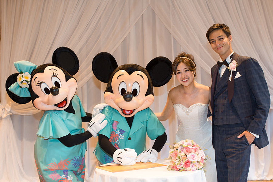 アウラニ・オリジナルの結婚証明書