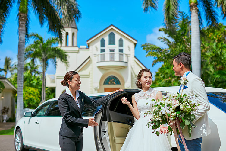 外観イメージ 家族挙式ならHISの「家族旅婚」