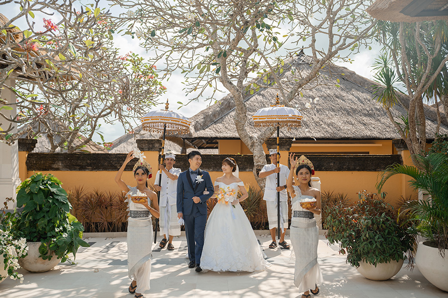 バリ島結婚式・挙式・ウェディング「アヤナリゾート＆スパバリ（トゥリスナ）」フォト