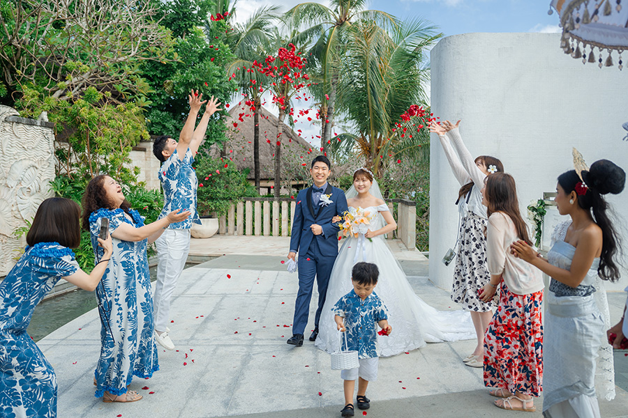 バリ島結婚式・挙式・ウェディング「アヤナリゾート＆スパバリ（トゥリスナ）」フォト