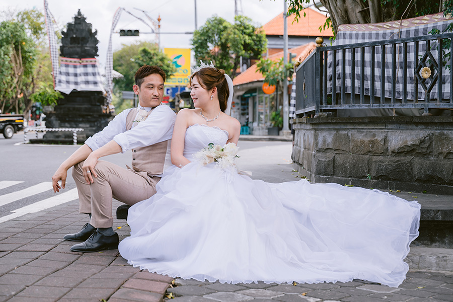 バリ島結婚式・挙式・ウェディング「ロケーションフォトウェディング」フォト