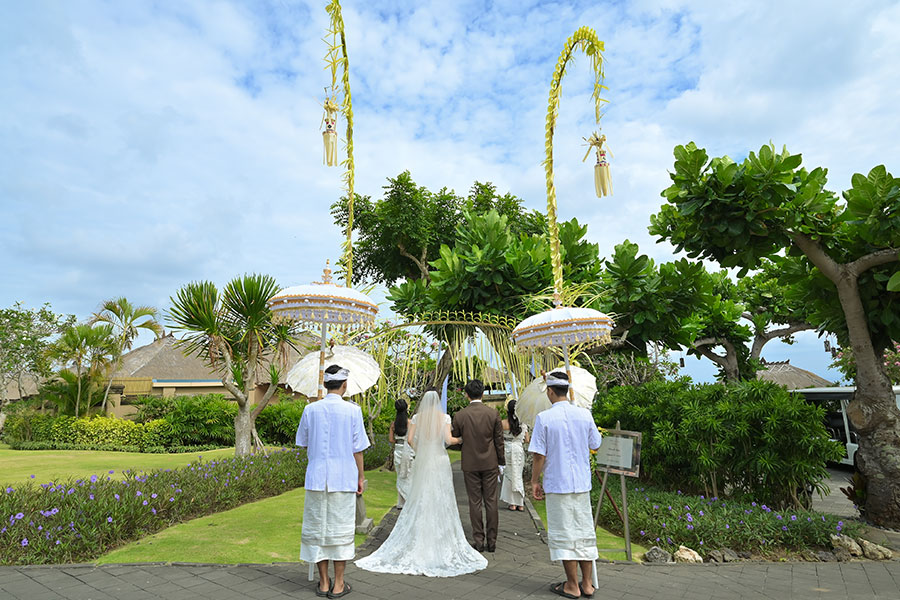 バリ島結婚式・挙式・ウェディング「アヤナリゾート＆スパバリ（バレクンチャナ）」フォト