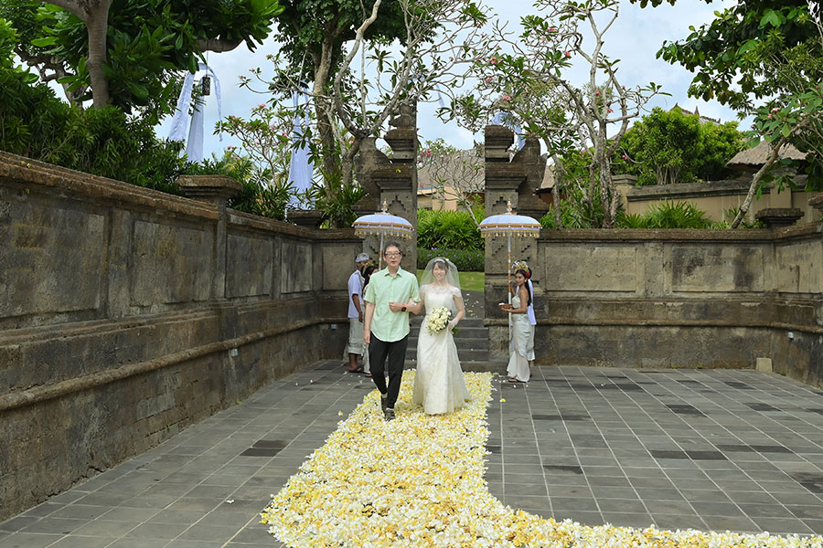 バリ島結婚式・挙式・ウェディング「アヤナリゾート＆スパバリ（バレクンチャナ）」フォト