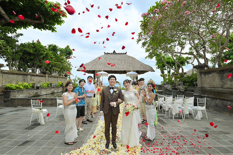 バリ島結婚式・挙式・ウェディング「アヤナリゾート＆スパバリ（バレクンチャナ）」フォト