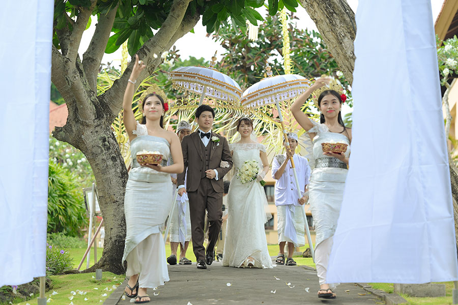 バリ島結婚式・挙式・ウェディング「アヤナリゾート＆スパバリ（バレクンチャナ）」フォト