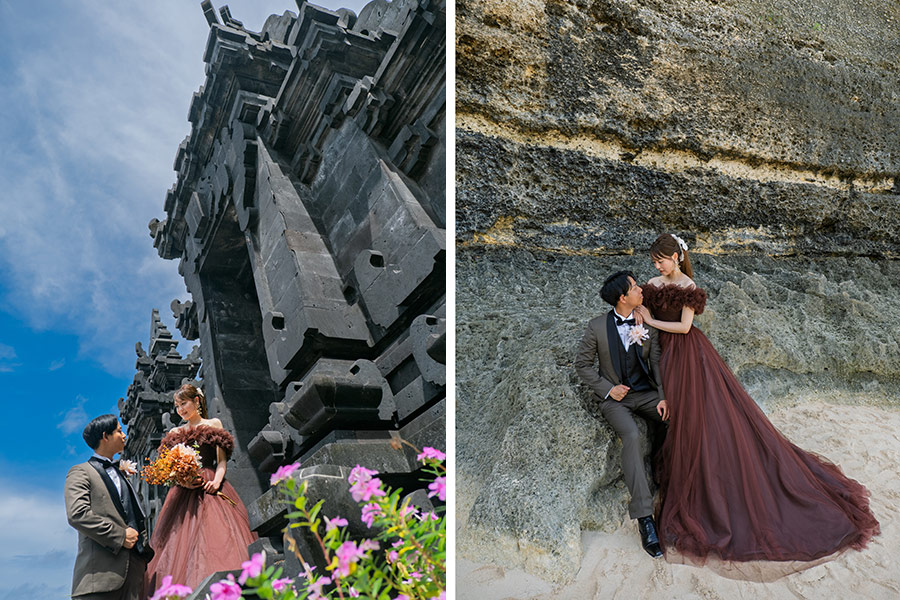 バリ島結婚式・挙式・ウェディング「バリ島 ビーチフォトウェディング」フォト