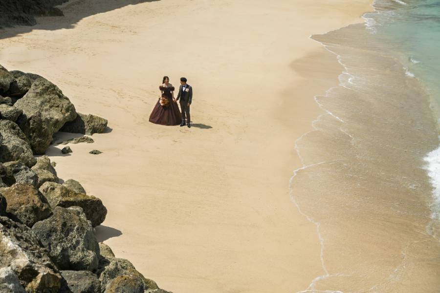 バリ島結婚式・挙式・ウェディング「バリ島 ビーチフォトウェディング」フォト