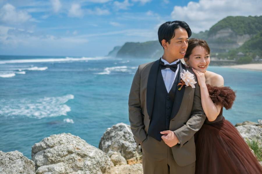 バリ島結婚式・挙式・ウェディング「バリ島 ビーチフォトウェディング」フォト