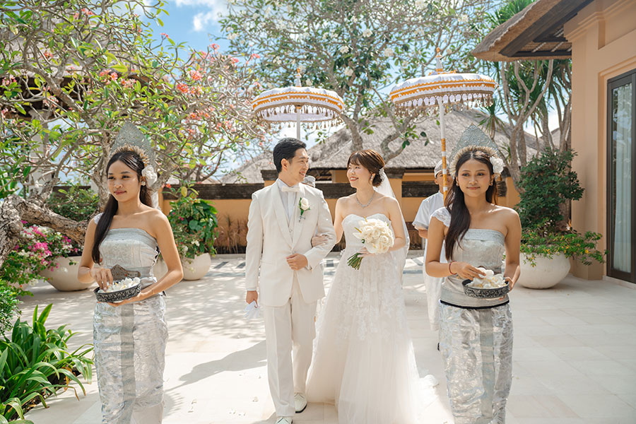 バリ島結婚式・挙式・ウェディング「アヤナリゾート＆スパバリ（トゥリスナ）」フォト