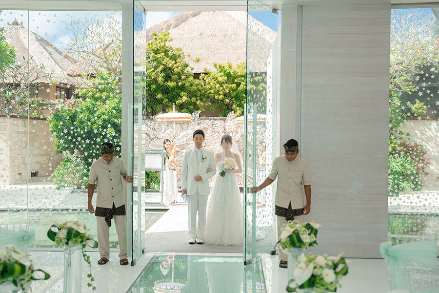 バリ島結婚式・挙式・ウェディング「アヤナリゾート＆スパバリ（トゥリスナ）」フォト