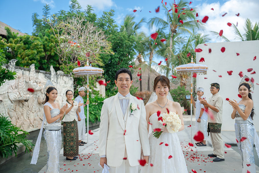 バリ島結婚式・挙式・ウェディング「アヤナリゾート＆スパバリ（トゥリスナ）」フォト