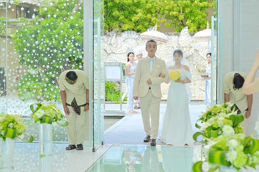 バリ島結婚式・挙式・ウェディング「アヤナリゾート＆スパバリ（トゥリスナ）」フォト