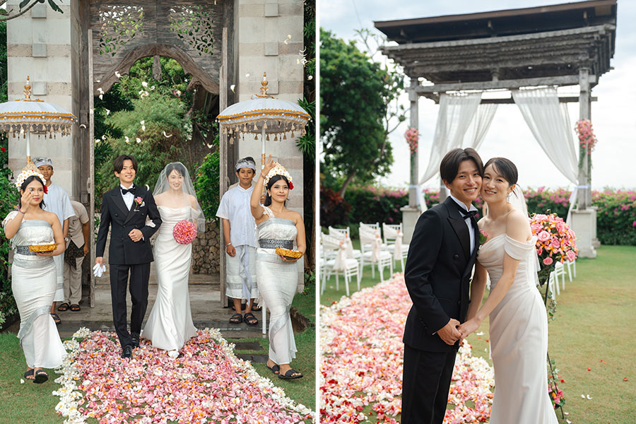 バリ島結婚式・挙式・ウェディング「アヤナリゾート＆スパバリ（アスマラ）」フォト