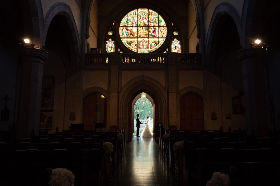 ヨーロッパ結婚式・挙式・ウェディング「セント・ジェームス教会」体験写真・体験フォト