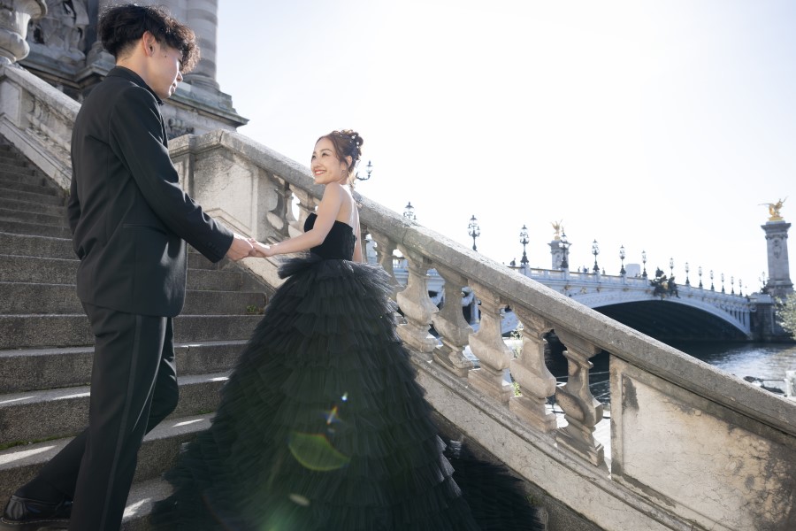 ヨーロッパ結婚式・挙式・ウェディング「パリ・ウェディングフォトプラン＜フォーシス アンド カンパニー＞」フォト