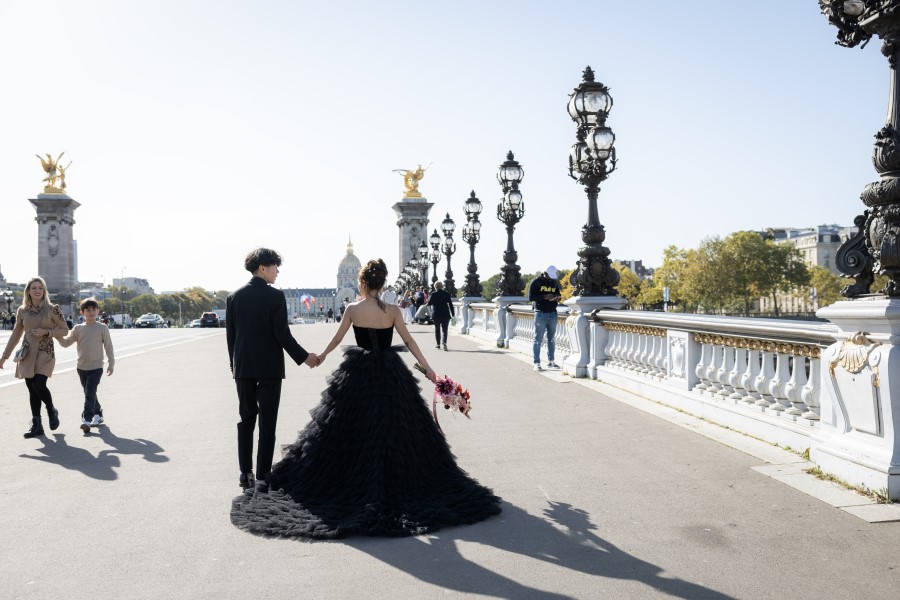 ヨーロッパ結婚式・挙式・ウェディング「パリ・ウェディングフォトプラン＜フォーシス アンド カンパニー＞」フォト