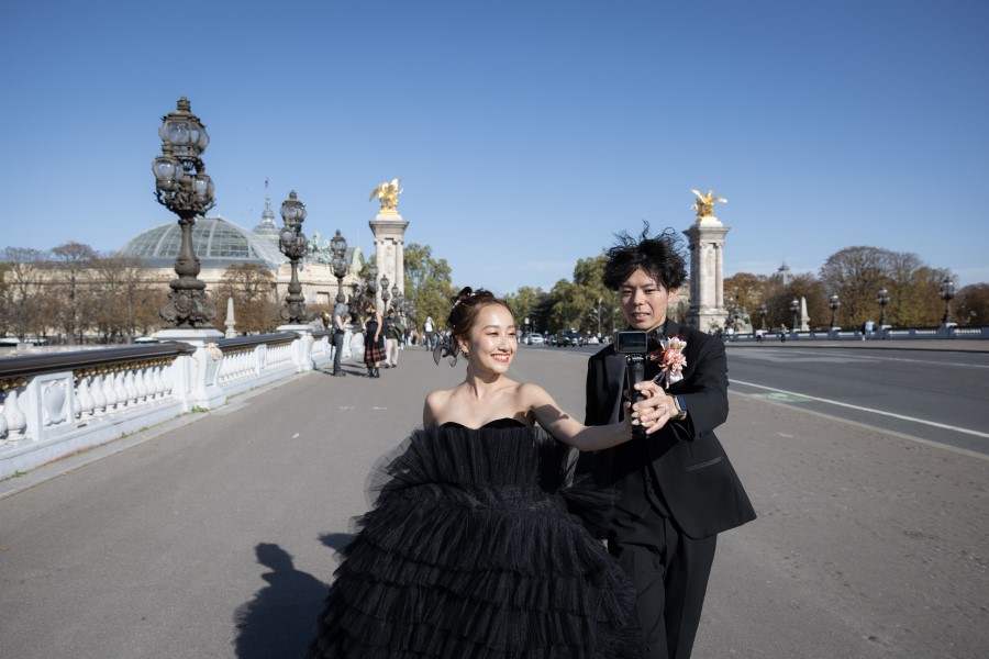 ヨーロッパ結婚式・挙式・ウェディング「パリ・ウェディングフォトプラン＜フォーシス アンド カンパニー＞」フォト