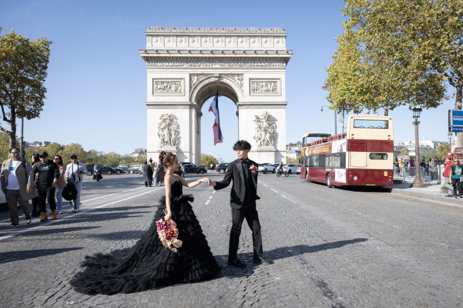 ヨーロッパ結婚式・挙式・ウェディング「パリ・ウェディングフォトプラン＜フォーシス アンド カンパニー＞」フォト