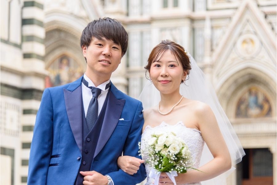 ヨーロッパ結婚式・挙式・ウェディング「イタリア フィレンツェフォトウェディング」フォト