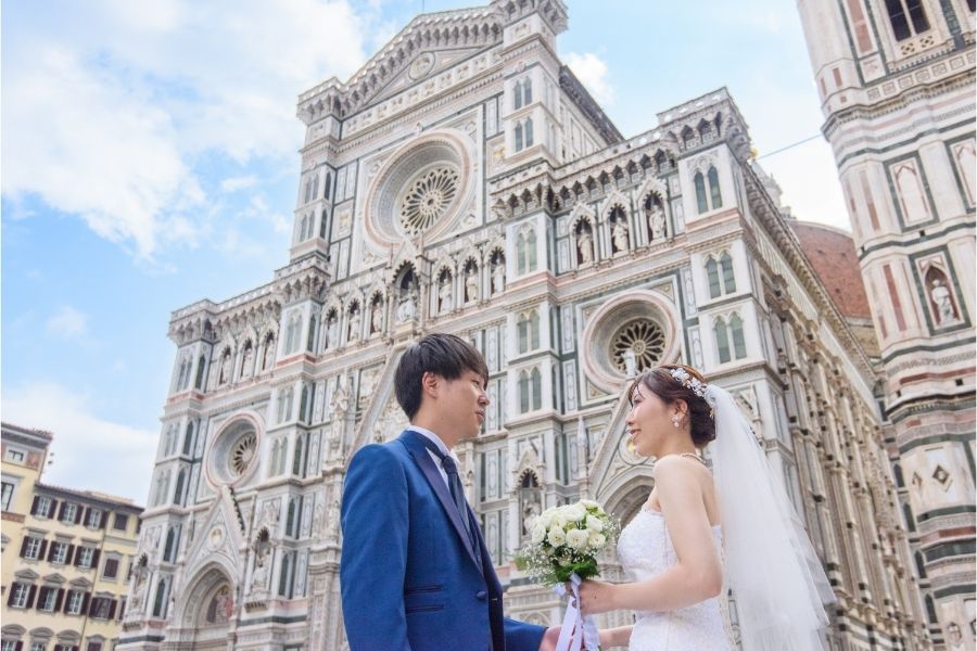 ヨーロッパ結婚式・挙式・ウェディング「イタリア フィレンツェフォトウェディング」フォト