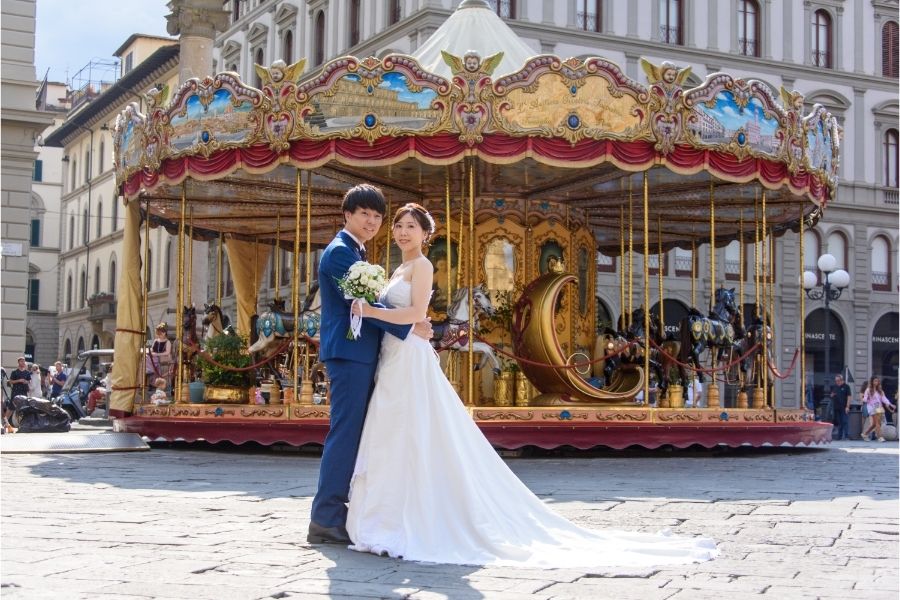 ヨーロッパ結婚式・挙式・ウェディング「イタリア フィレンツェフォトウェディング」フォト