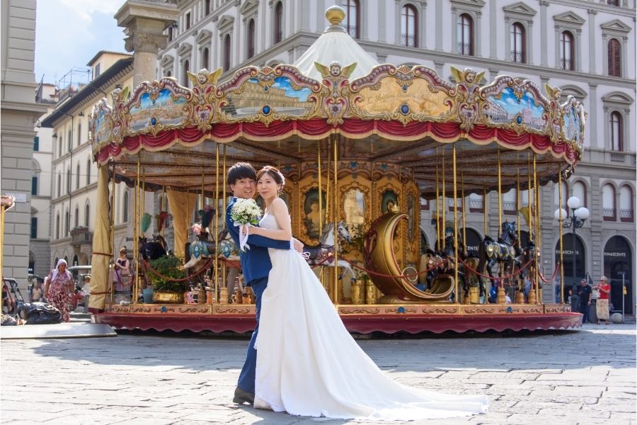 ヨーロッパ結婚式・挙式・ウェディング「イタリア フィレンツェフォトウェディング」フォト