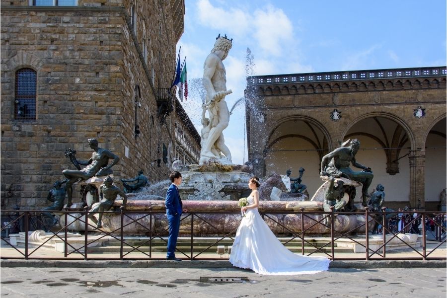 ヨーロッパ結婚式・挙式・ウェディング「イタリア フィレンツェフォトウェディング」フォト