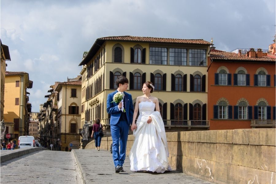 ヨーロッパ結婚式・挙式・ウェディング「イタリア フィレンツェフォトウェディング」フォト