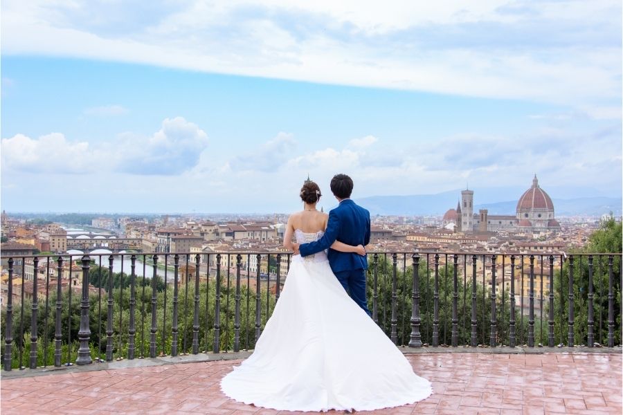 ヨーロッパ結婚式・挙式・ウェディング「イタリア フィレンツェフォトウェディング」フォト