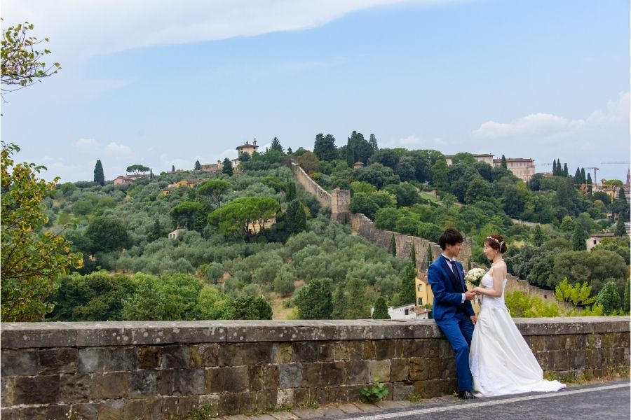 ヨーロッパ結婚式・挙式・ウェディング「イタリア フィレンツェフォトウェディング」フォト