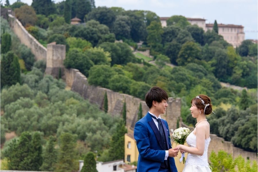 ヨーロッパ結婚式・挙式・ウェディング「イタリア フィレンツェフォトウェディング」フォト